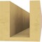 Ekena Millwork 4in. W x 4in. H x 32in. L Alpine Woodgrain TimberThane Rafter Tail, Primed Tan RFTUR04X04X32ALPRCPR - alternate 2